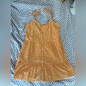 Boutique orange mini dress